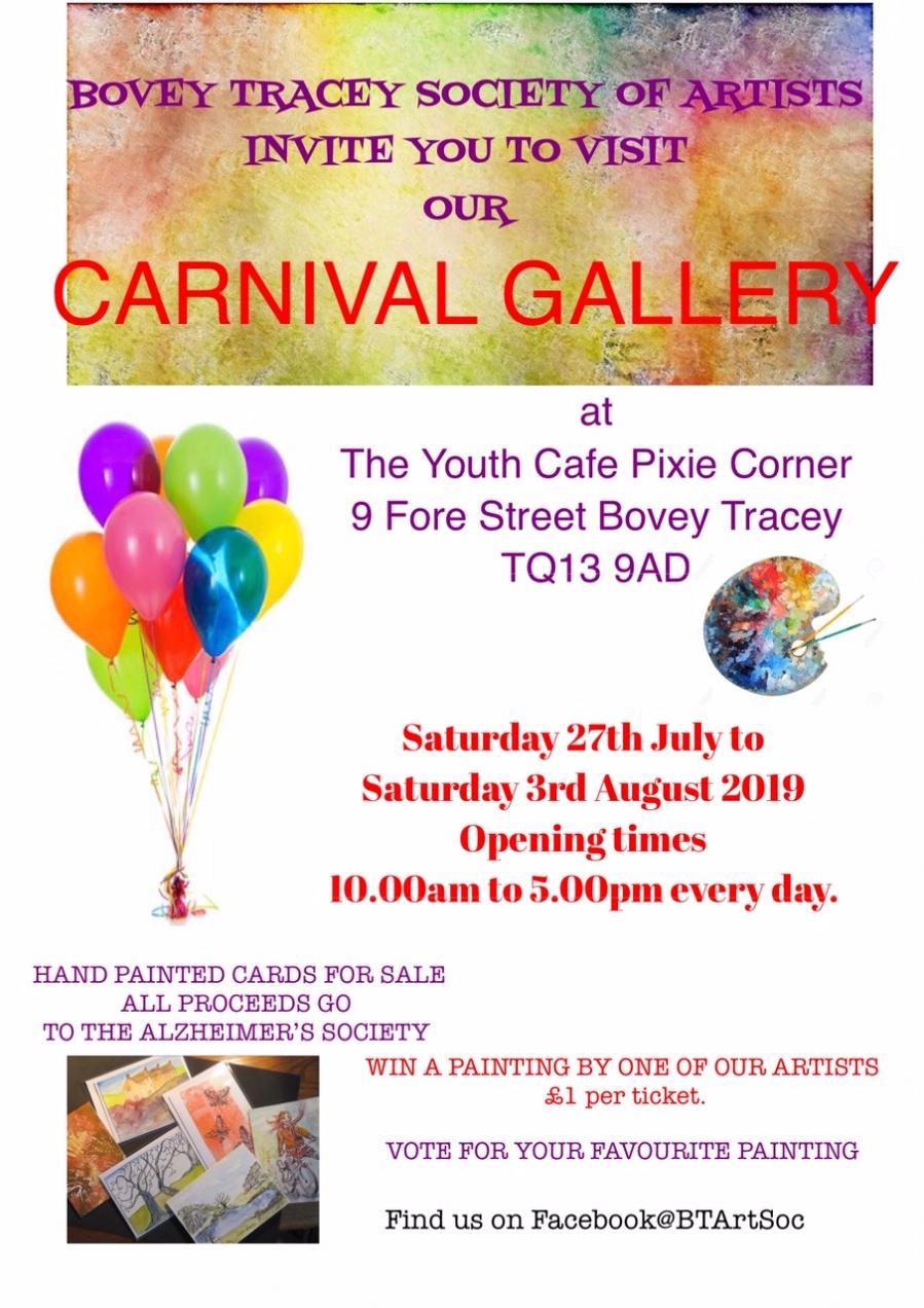 Bovey Tracey Society of Artists CARNIVAL GALLERY image 1